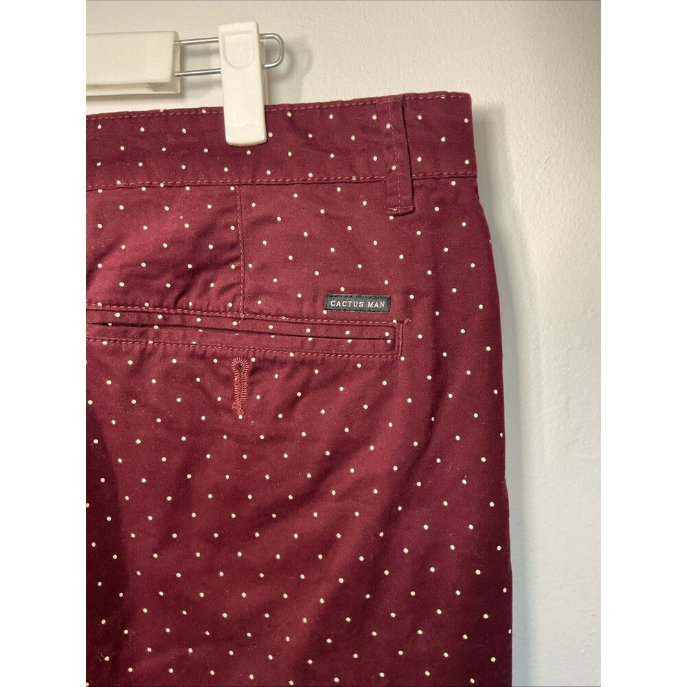 Cactus Man Ricky Singh Men’s Shorts Raspberry Size 36 - Picture 7 of 11